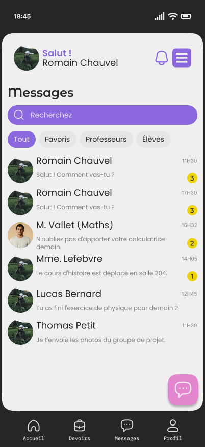 Messagerie DOT